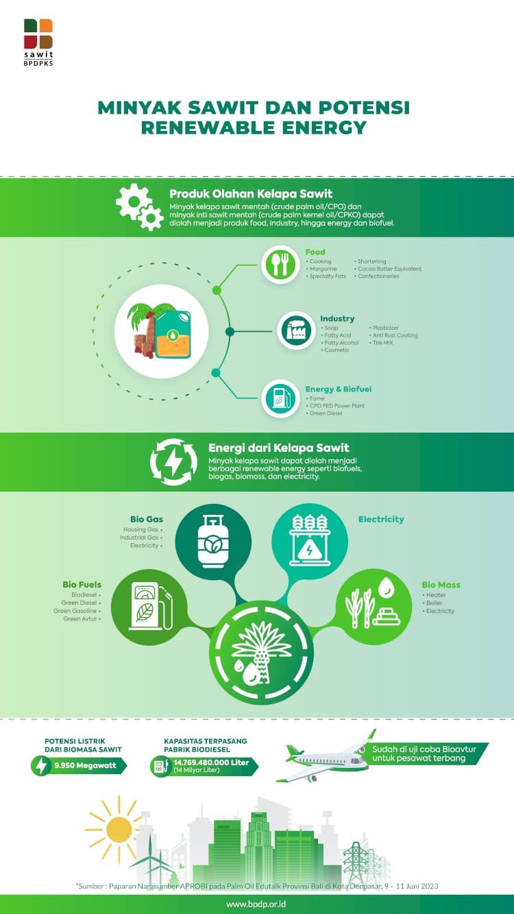 Minyak Sawit dan Potensi Renewable Energy